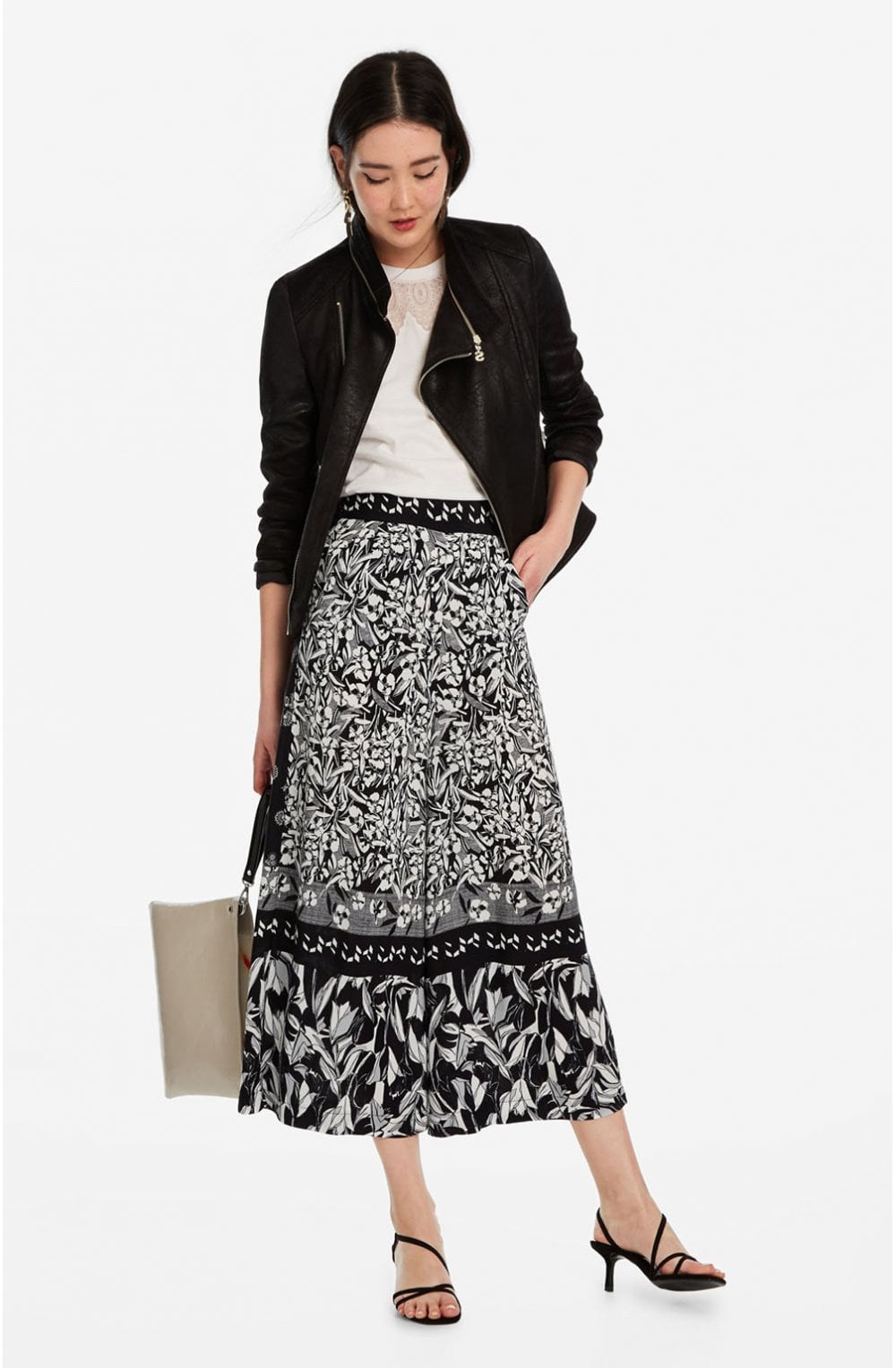 Loose Fit Wide Leg Culottes Laola