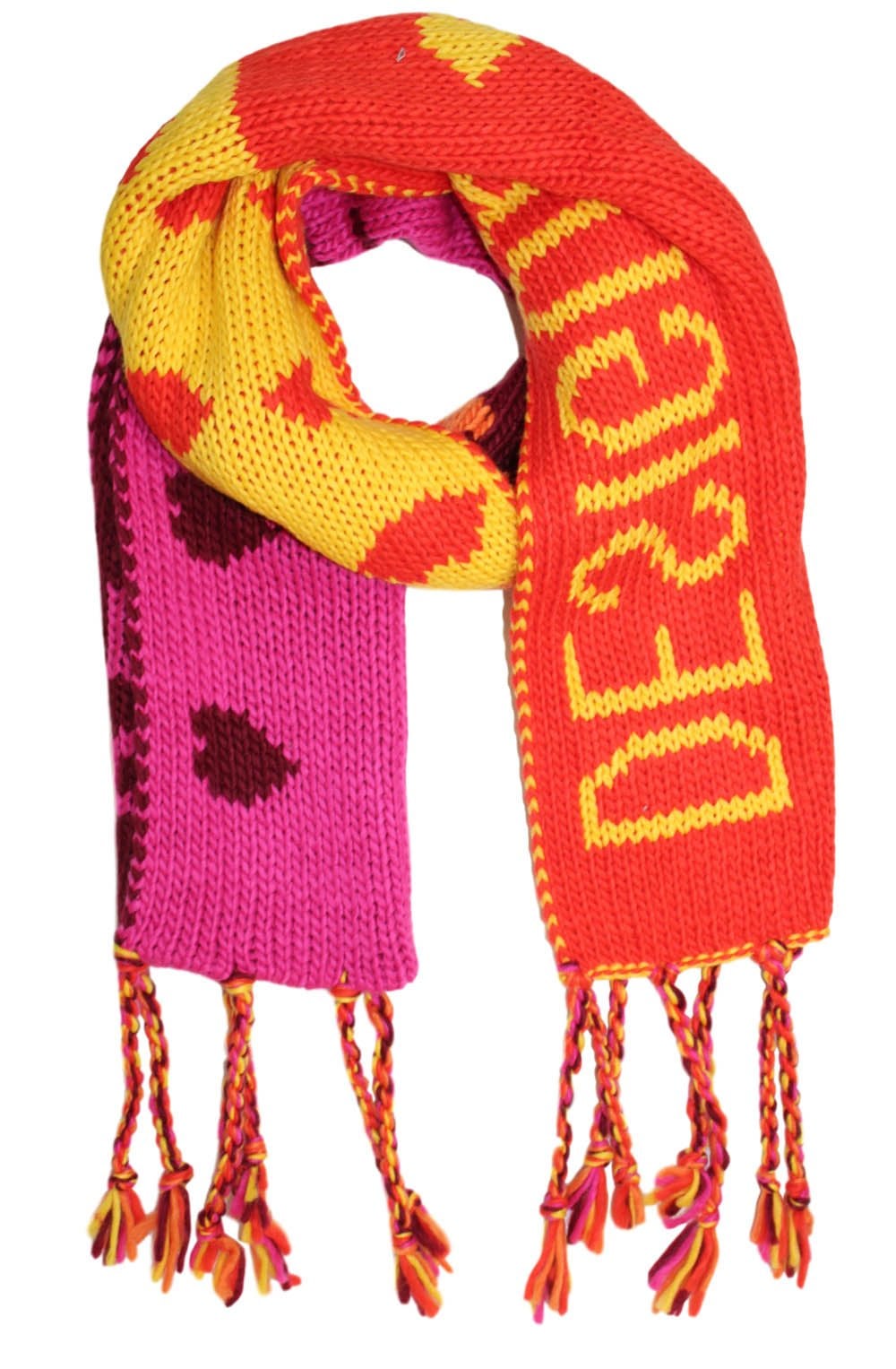 Mensajes Chunky Knit Scarf