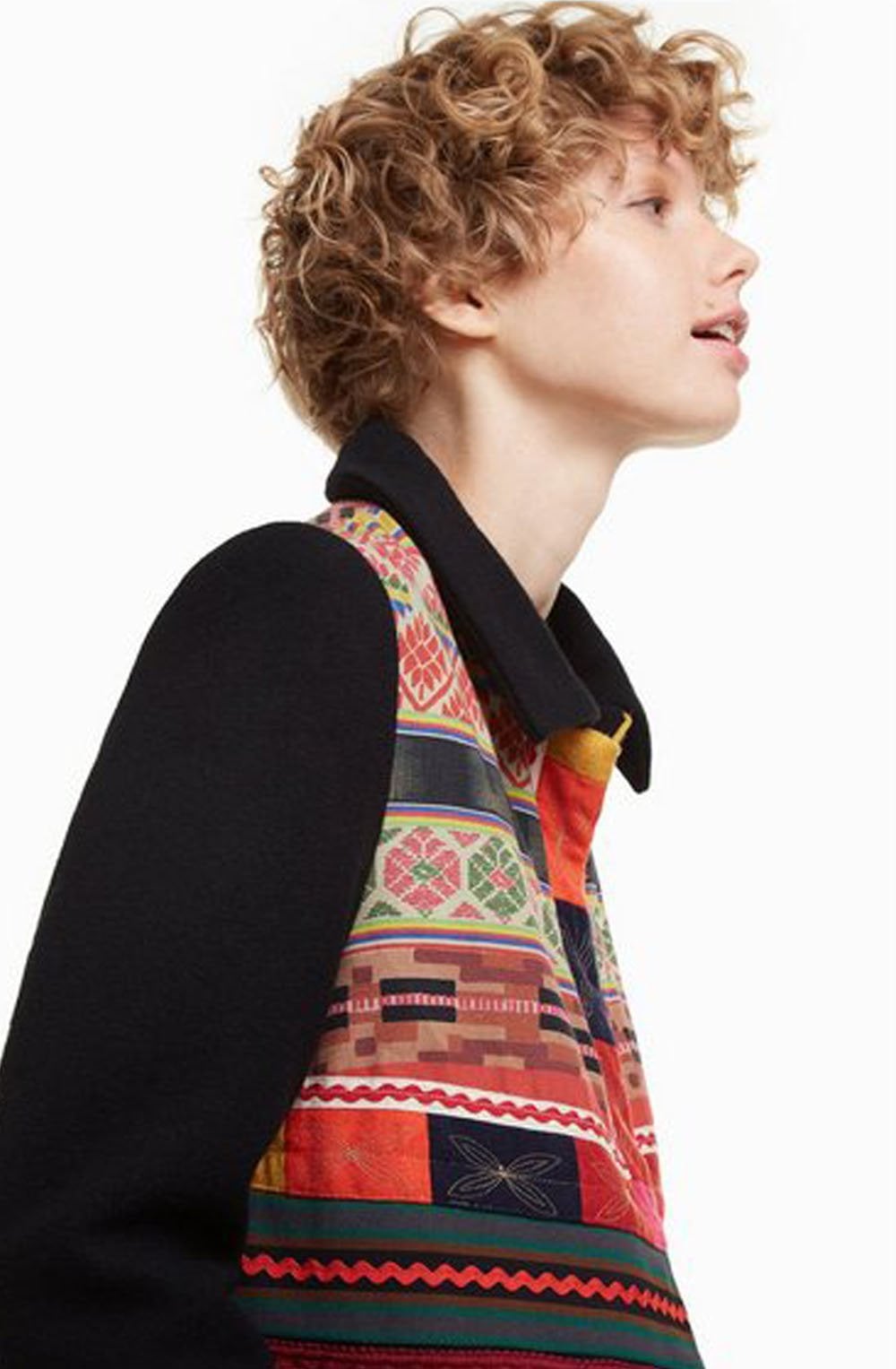 Mikele Ethnic Panel Coat