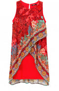 Multilayer Floral Dress Monique