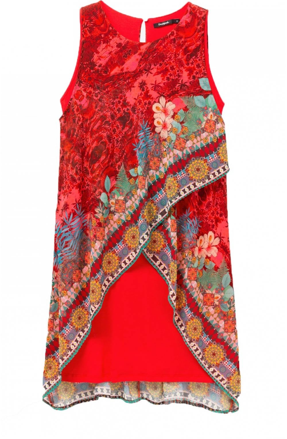 Multilayer Floral Dress Monique