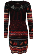 Naila Metallic Knit Dress