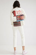 Oversized Embroidered Denim Jacket