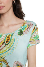 Paisley Design Jersey T Shirt