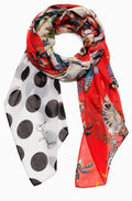 Patch Bold Print Scarf