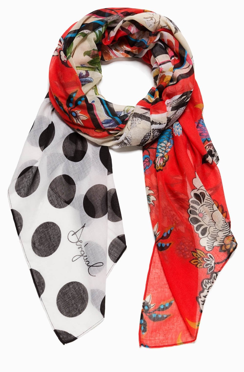 Patch Bold Print Scarf