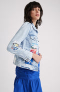 Patchwork Denim Jacket