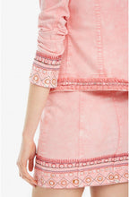 Pink Denim Skirt Boho