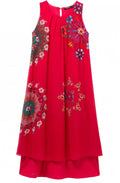 Pink Floral Print Dress Sacha