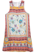 Sleeveless Floral Print Dress