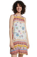 Sleeveless Floral Print Dress