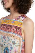 Sleeveless Floral Print Dress