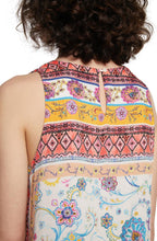 Sleeveless Floral Print Dress