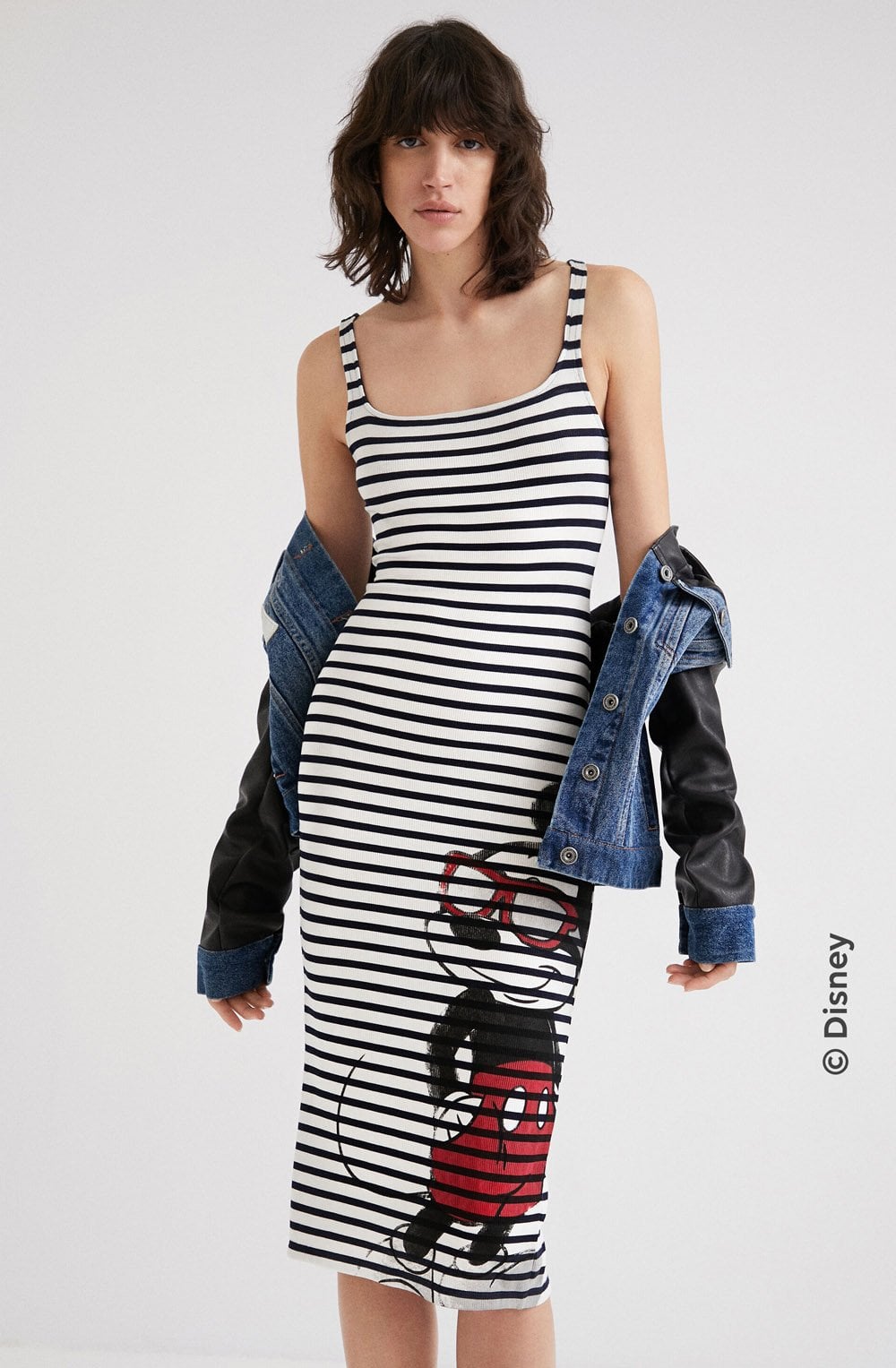 Striped Micky Mouse Dress