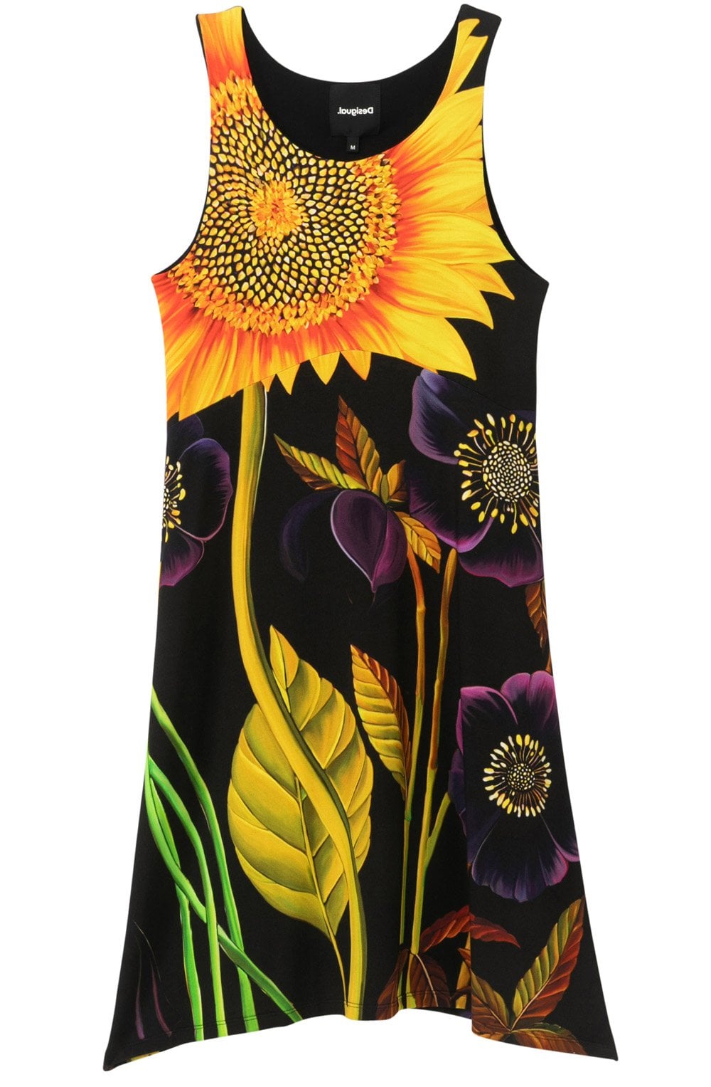 Sunflower Print Dress