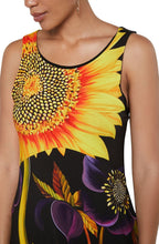 Sunflower Print Dress