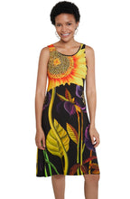 Sunflower Print Dress