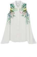 Tropical Print Blouse
