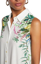 Tropical Print Blouse