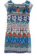 Tropical Print Dress Fiona
