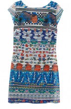 Tropical Print Dress Fiona