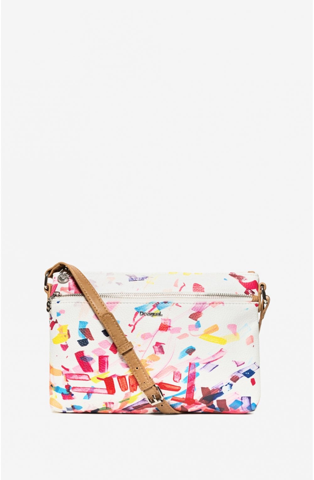 White Confetti Cross Body Bag