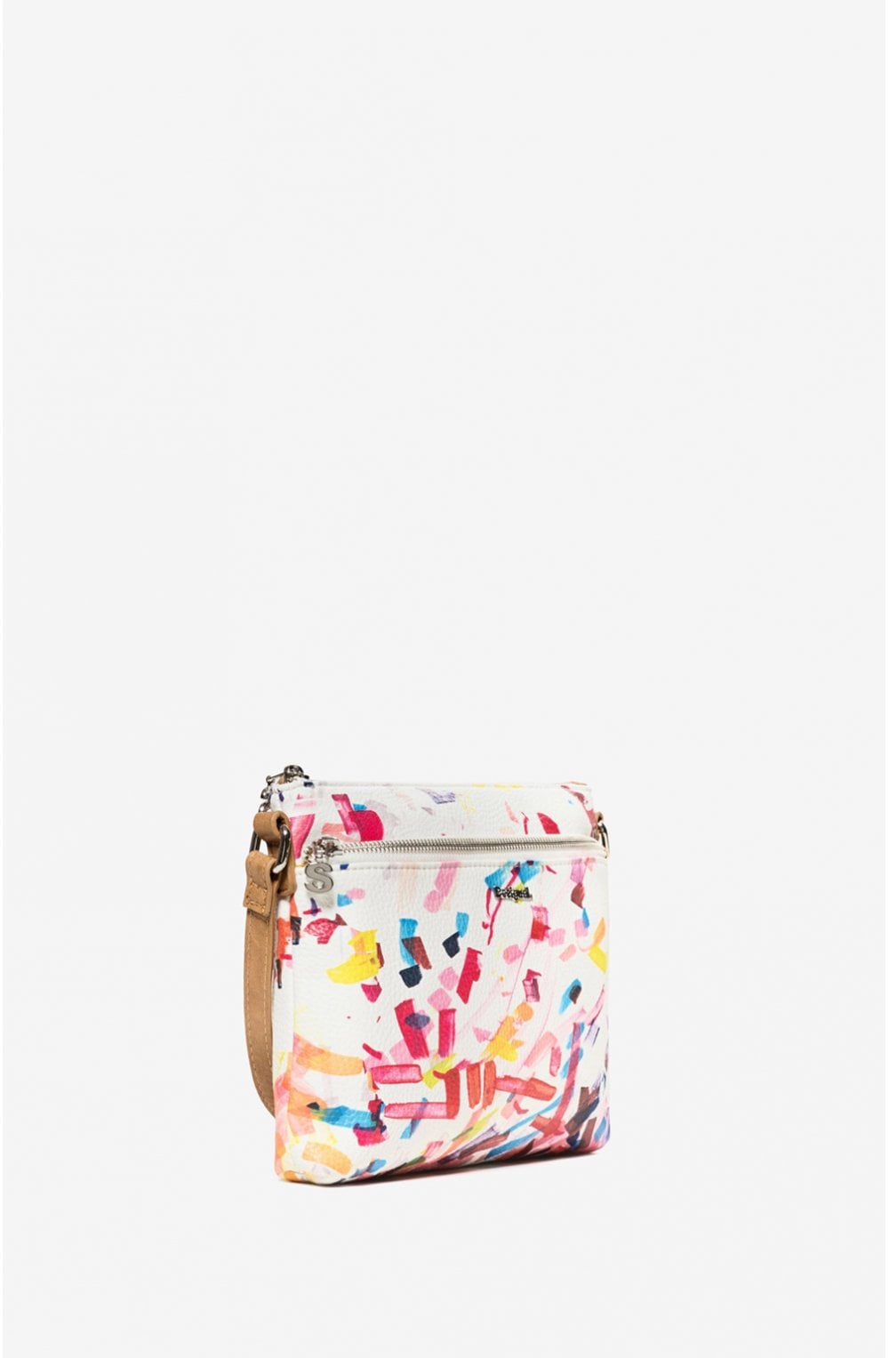 White Confetti Cross Body Bag