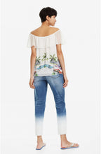 White Ruffled Blouse Colette