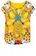 Yellow Pineapple T Shirt Exeter