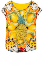 Yellow Pineapple T Shirt Exeter