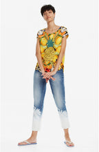 Yellow Pineapple T Shirt Exeter