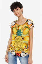 Yellow Pineapple T Shirt Exeter