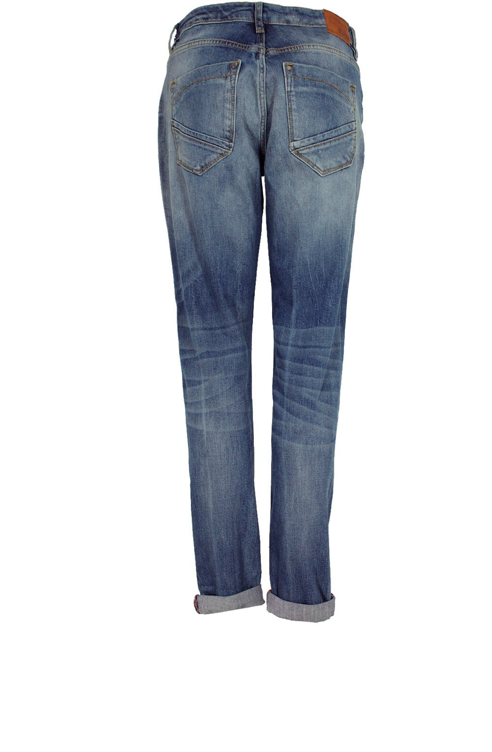 Distressed Boyfriend Fit Jeans