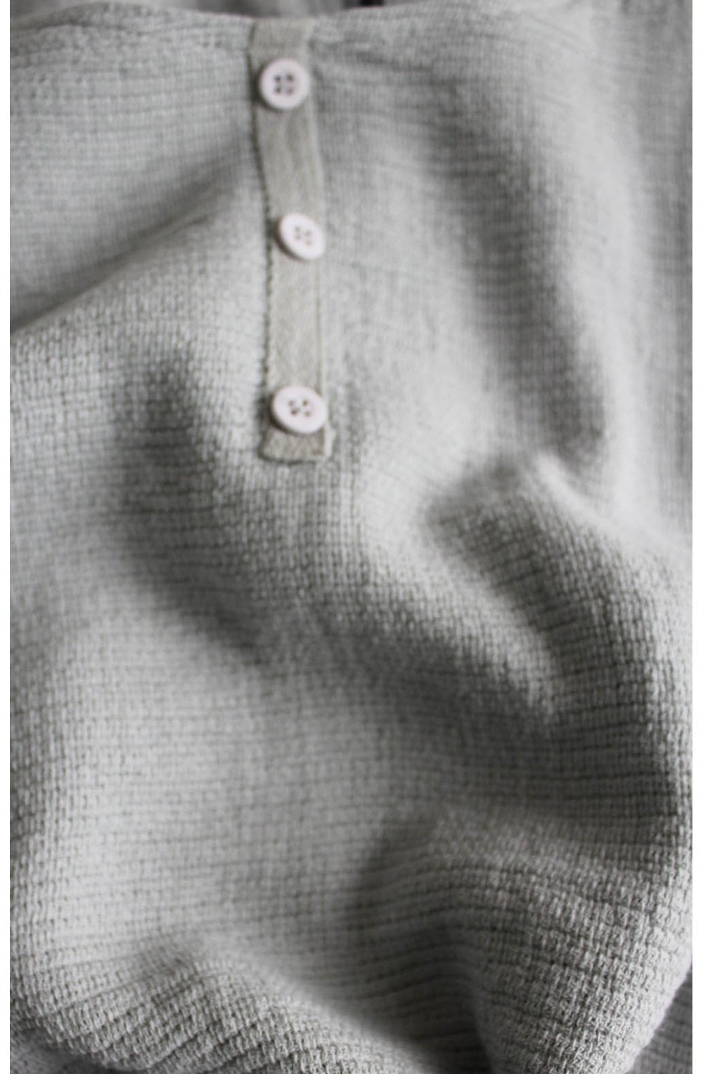 Grey Layered Linen Dress