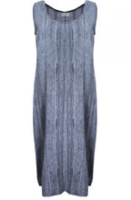 Navy Striped Design Dress