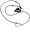 Black Heart Pendant Necklace