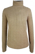 Beige Cable Knit Jumper