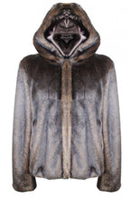 Brown Faux Fur Coat