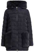Camera Navy Qulited Coat