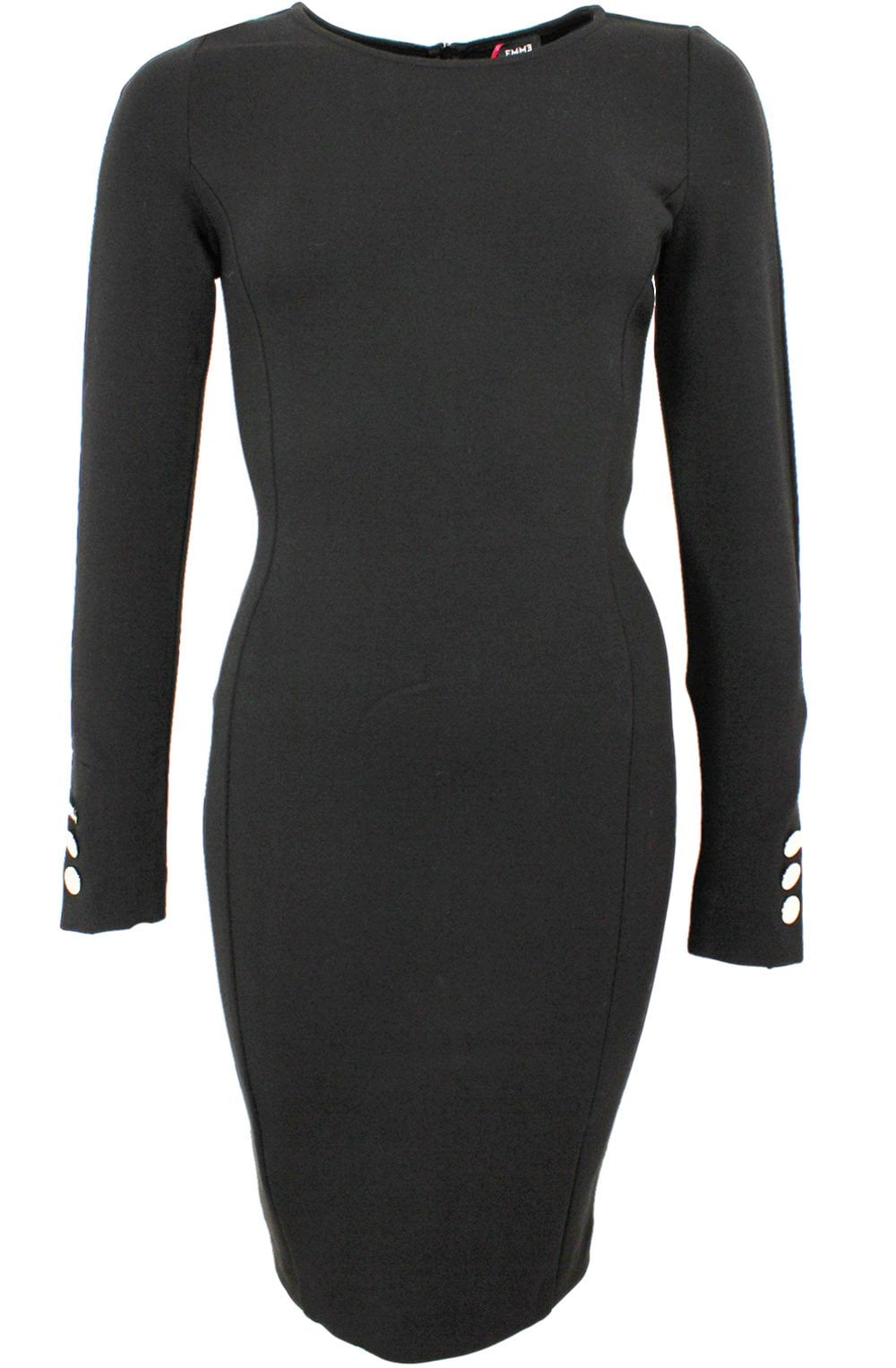 Duke Black Fitted Dress