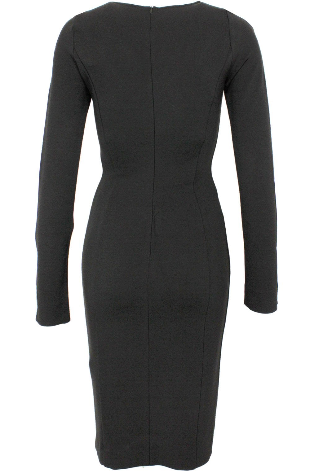 Duke Black Fitted Dress