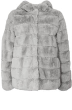 Fake Fur Ice Grey Coat