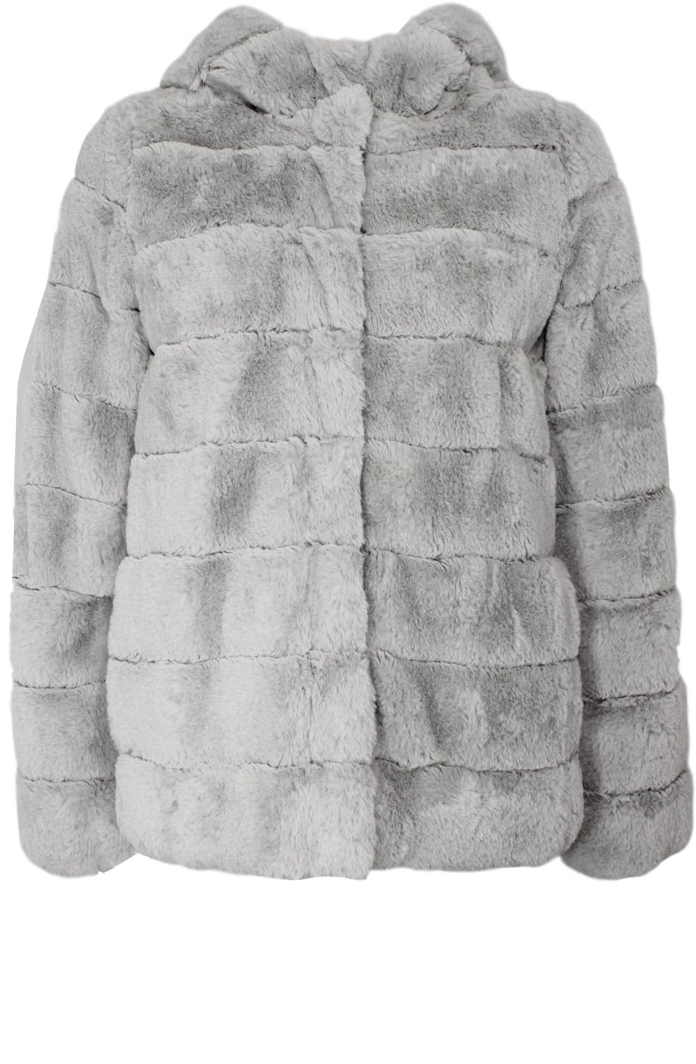 Fake Fur Ice Grey Coat
