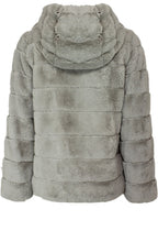 Fake Fur Ice Grey Coat