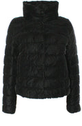 Mira Black velvety Coat