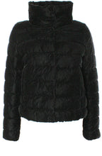 Mira Black velvety Coat