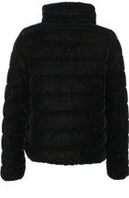 Mira Black velvety Coat