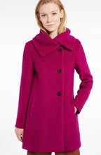 Pink Shawl Collar Coat