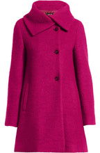 Pink Shawl Collar Coat