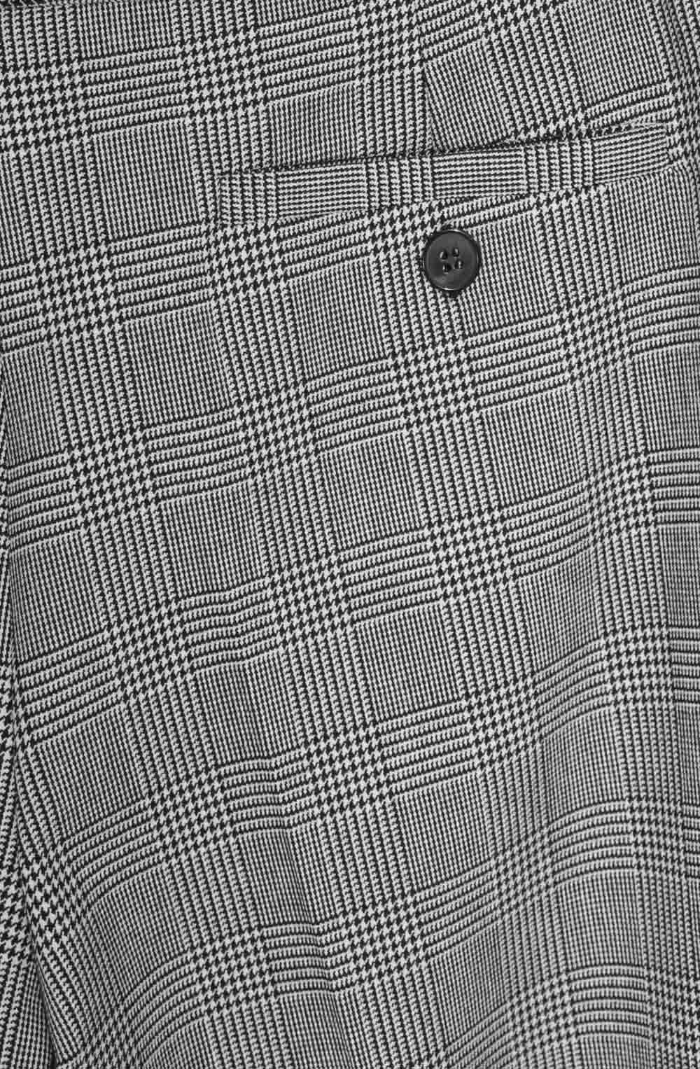 Sapri Check Print Trousers